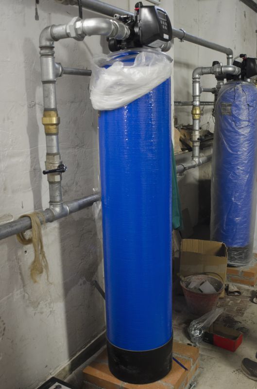 Water Softener System Components in Action